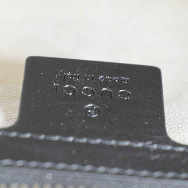 GUCCI GG Embossed Leather Tote Bag Black 232947