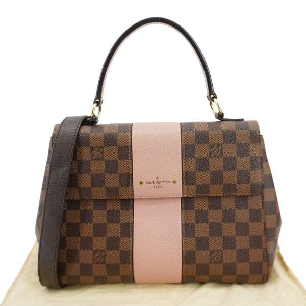 LOUIS VUITTON Bond Street MM Damier Ebene Crossbody Bag Magnolia