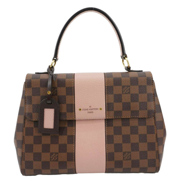 LOUIS VUITTON Bond Street MM Damier Ebene Crossbody Bag Magnolia
