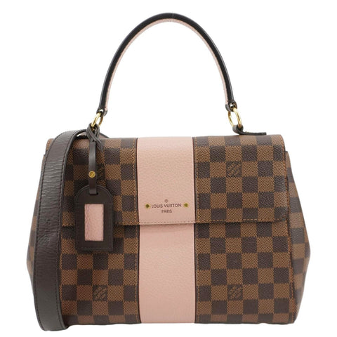 LOUIS VUITTON Bond Street MM Damier Ebene Crossbody Bag Magnolia