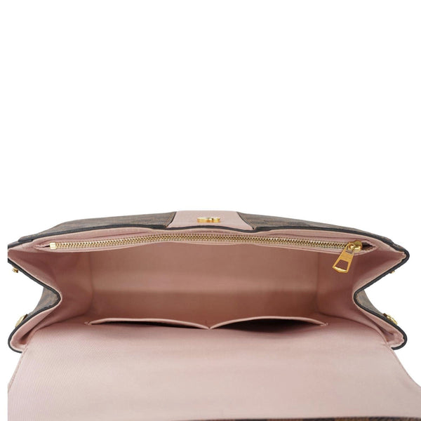 LOUIS VUITTON Bond Street MM Damier Ebene Crossbody Bag Magnolia