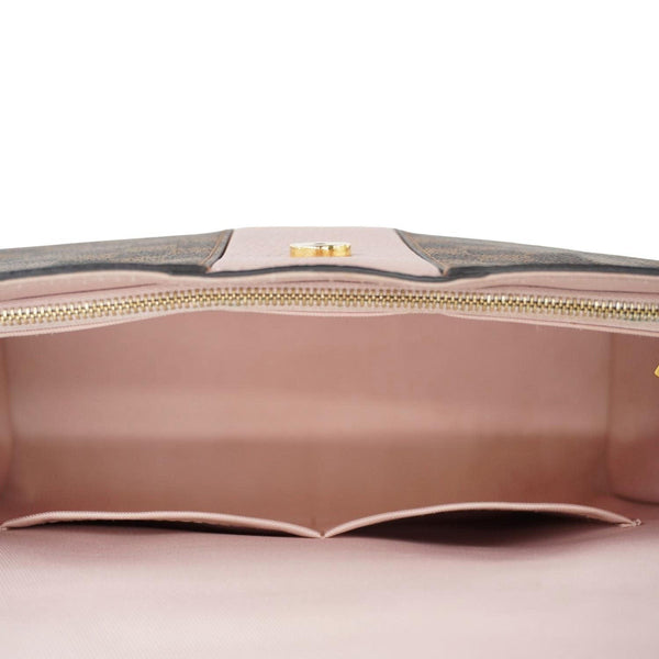 LOUIS VUITTON Bond Street MM Damier Ebene Crossbody Bag Magnolia