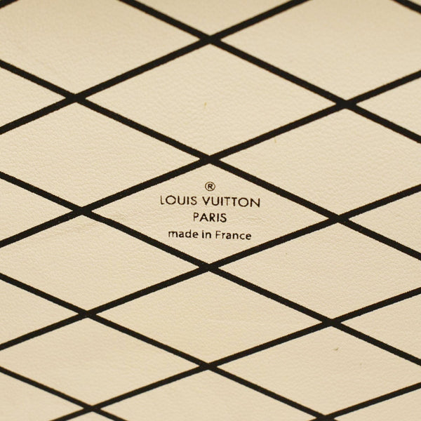 LOUIS VUITTON Petite Malle Monogram Canvas Shoulder Bag Brown