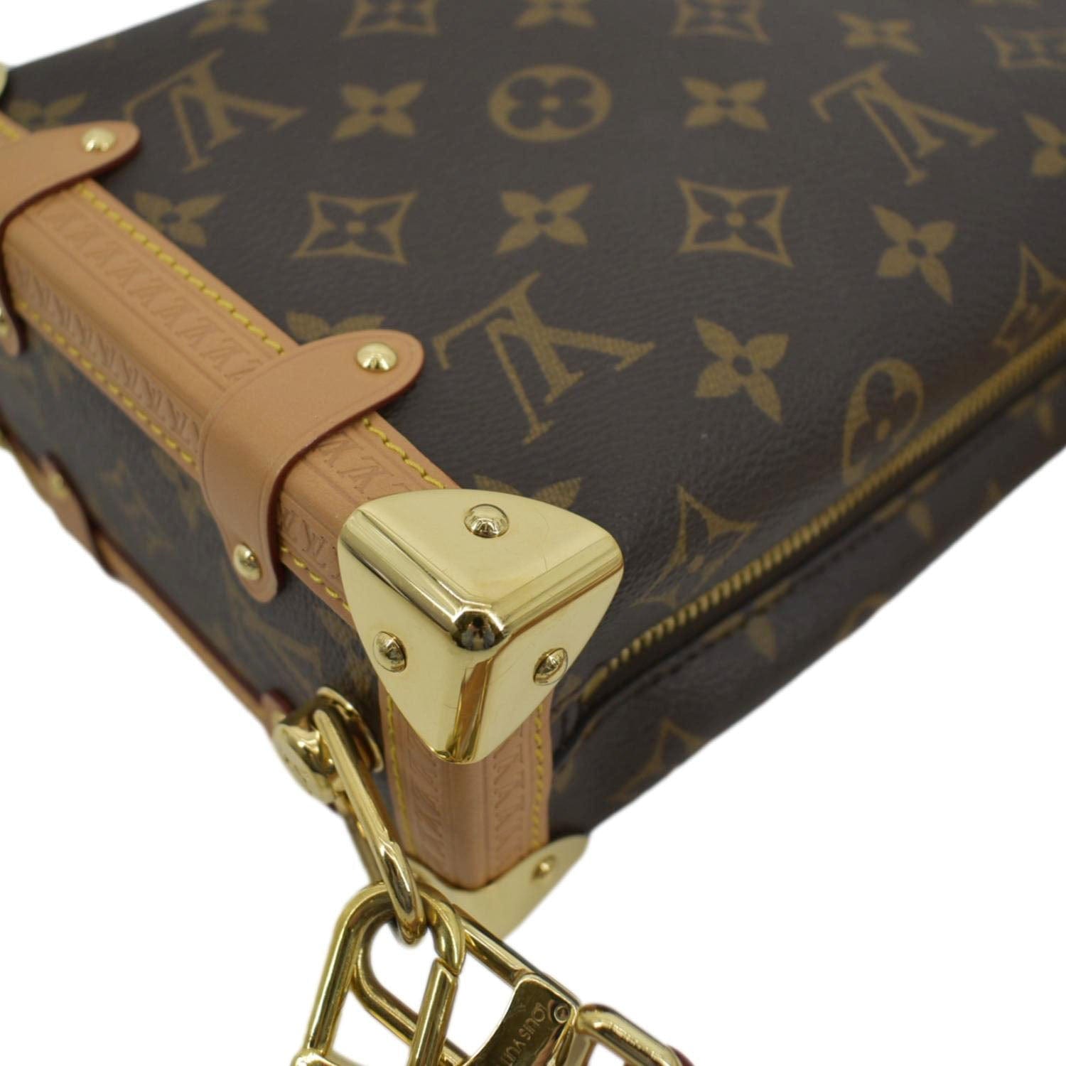 Louis Vuitton brown Side Trunk PM Shoulder Bag