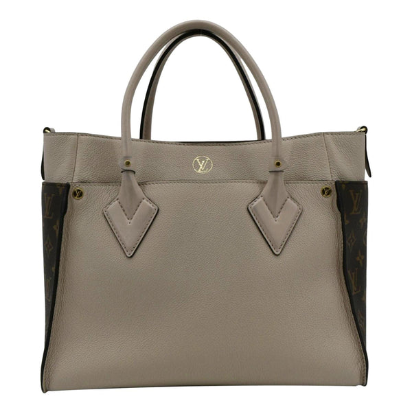 LOUIS VUITTON On My Side MM Monogram Canvas Shoulder Bag Cream