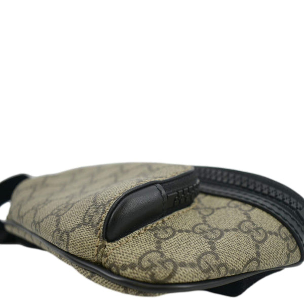 GUCCI GG Supreme Canvas Belt Bag Black 450946
