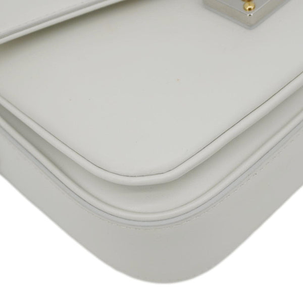 LOUIS VUITTON Swing Reverse Monogram Shoulder Bag White