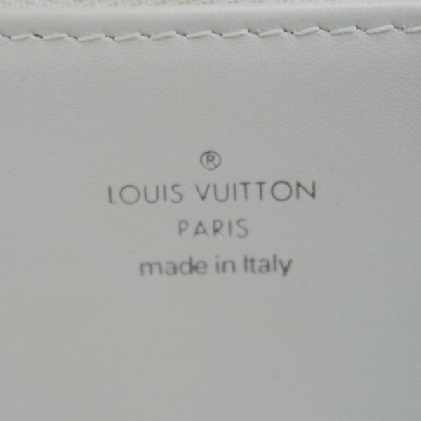 LOUIS VUITTON Swing Reverse Monogram Shoulder Bag White