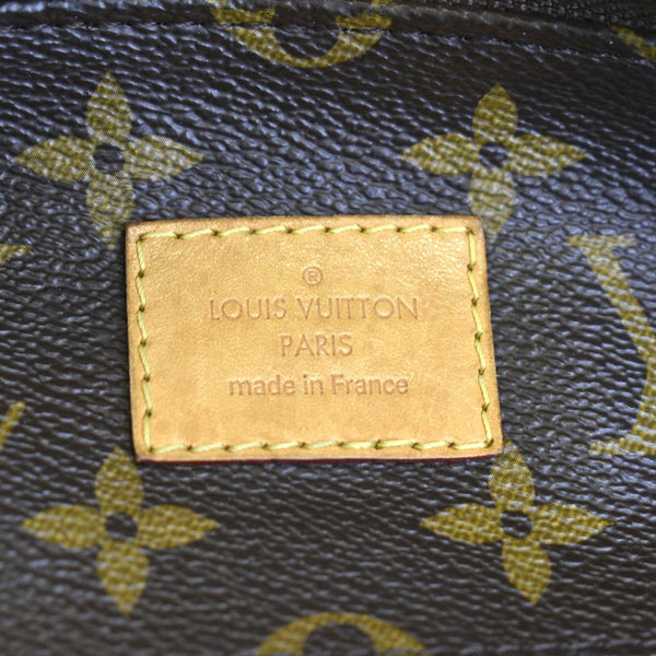 LOUIS VUITTON Sully MM Monogram Canvas Shoulder Bag Brown