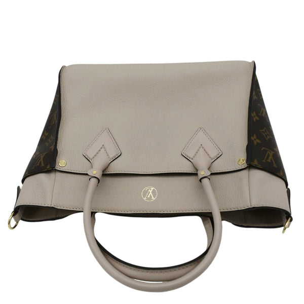 LOUIS VUITTON On My Side MM Monogram Canvas Shoulder Bag Cream