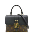 LOUIS VUITTON Monogram Canvas Shoulder Bag Brown front look