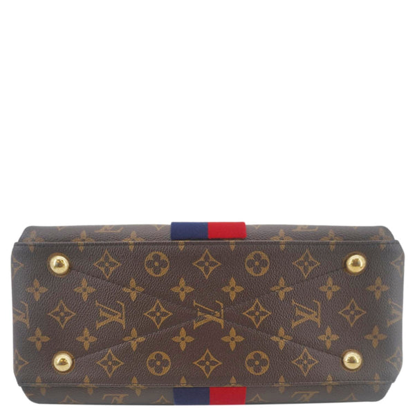 LOUIS VUITTON Georges MM Monogram Canvas Shoulder Bag Black