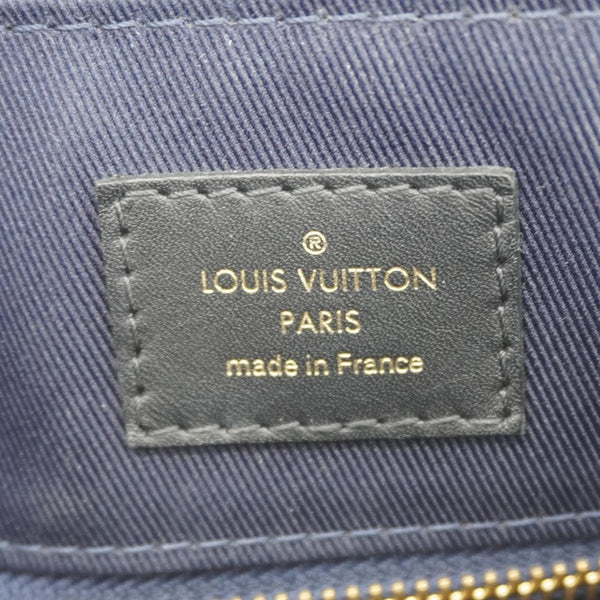 LOUIS VUITTON Georges MM Monogram Canvas Shoulder Bag Black