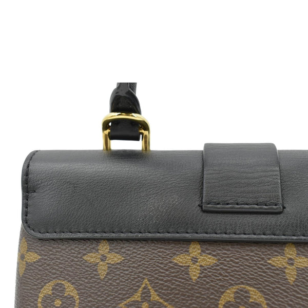 LOUIS VUITTON Locky BB Monogram Canvas Shoulder Bag Brown