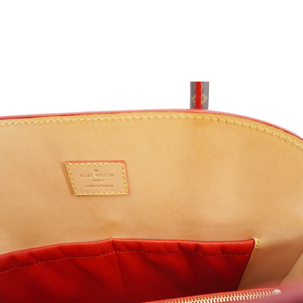 LOUIS VUITTON x Christian Louboutin Monogram Canvas Iconoclast Tote Bag Brown