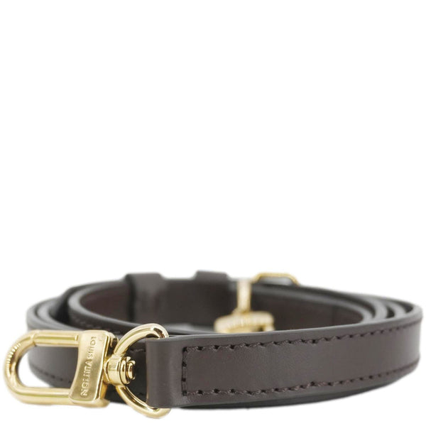 LOUIS VUITTON Leather Strap Brown