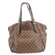 LOUIS VUITTON Verona MM Damier Ebene Shoulder Bag Brown