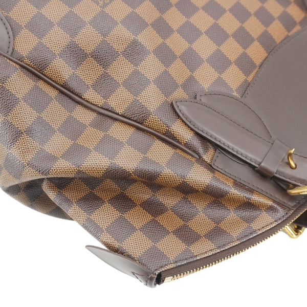 LOUIS VUITTON Verona MM Damier Ebene Shoulder Bag Brown
