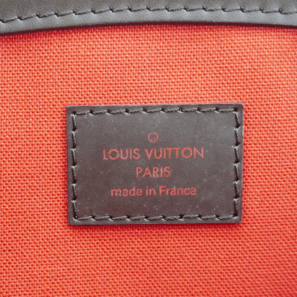 LOUIS VUITTON Verona MM Damier Ebene Shoulder Bag Brown