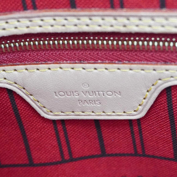 LOUIS VUITTON Neverfull MM Monogram Canvas Shoulder Bag Brown