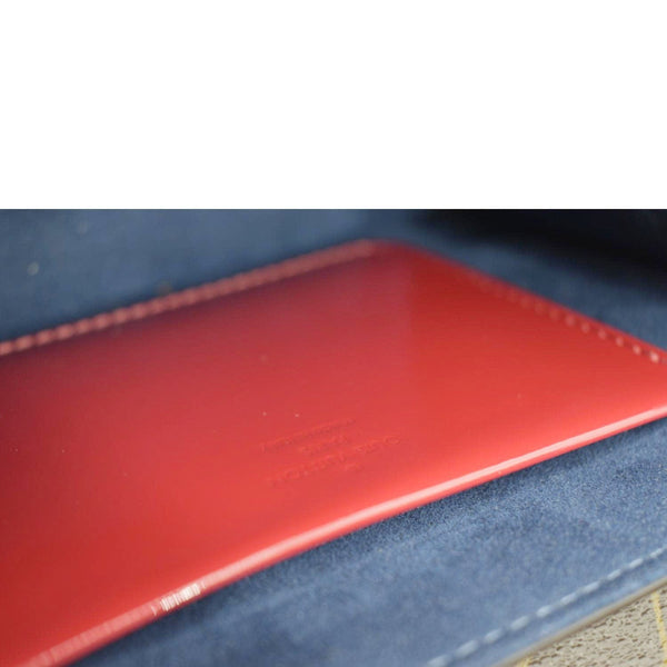 LOUIS VUITTON Wynwood Monogram Vernis Leather Crossbody Bag Red