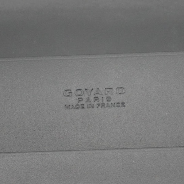 GOYARD Richelieu Chevron Canvas Wallet Black