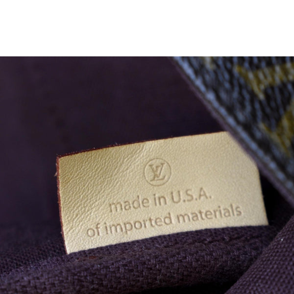 LOUIS VUITTON Favorite MM Monogram Canvas Crossbody Bag Brown