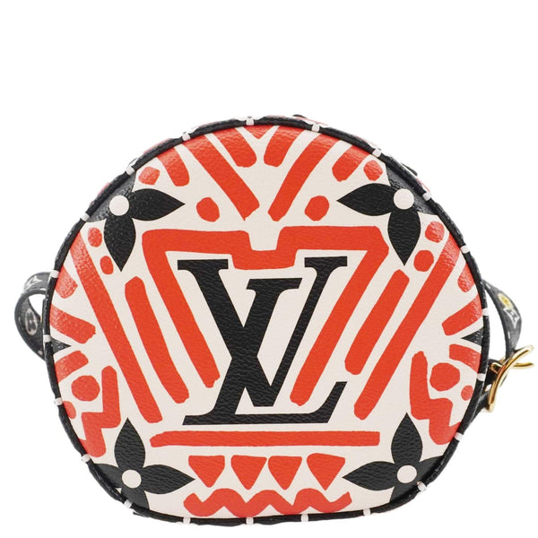 LOUIS VUITTON Boite Chapeau Crafty Giant Monogram Canvas Crossbody Bag Multicolor