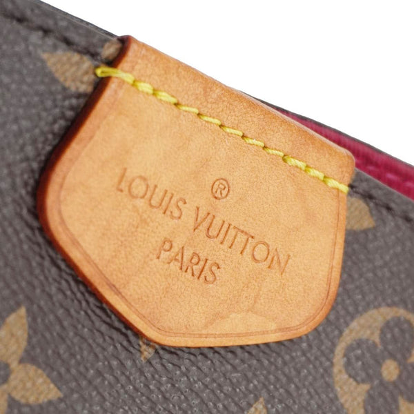LOUIS VUITTON Graceful MM Monogram Canvas Shoulder Bag Brown