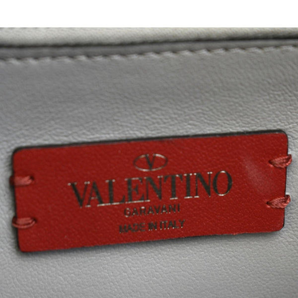 Valentino VLogo Signature Leather Wallet Crossbody Bag - Made in Italy