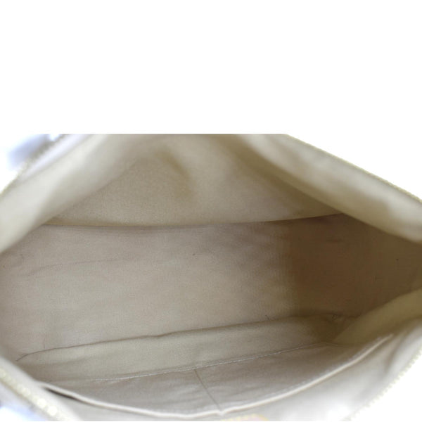 LOUIS VUITTON Figheri PM Damier Azur Shoulder Bag White