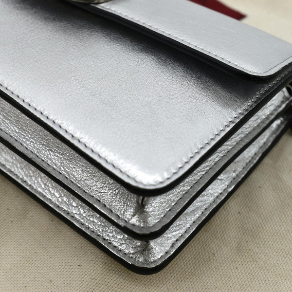 Valentino VLogo Signature Leather Wallet Crossbody Bag - Bottom Right