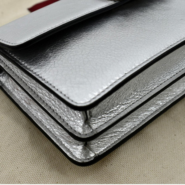 Valentino VLogo Signature Leather Wallet Crossbody Bag - Bottom Left