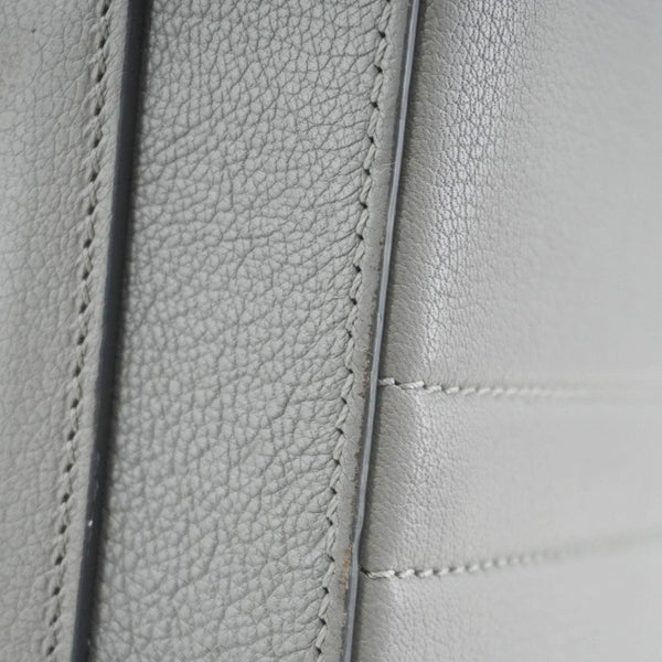 GIVENCHY Antigona Leather Shoulder Bag Gray