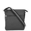 GUCCI GG Monogram Nylon Messenger Bag Black 449184