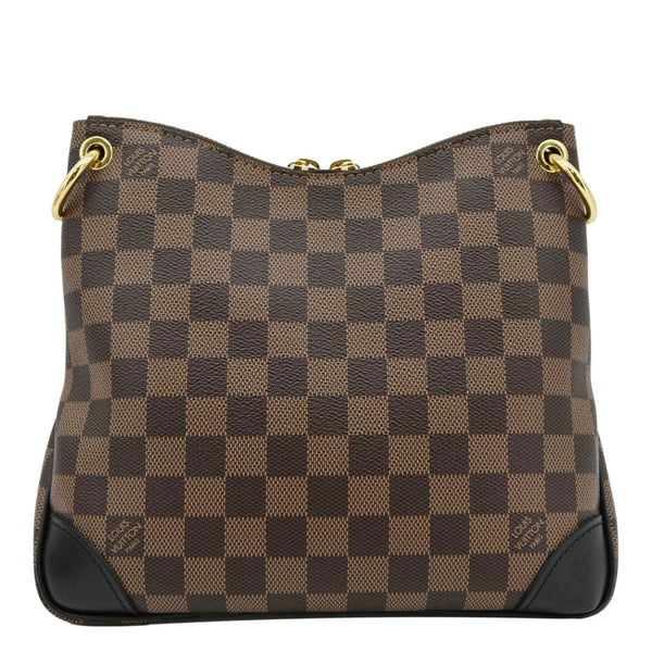 LOUIS VUITTON Odeon PM Damier Ebene Shoulder Bag Brown