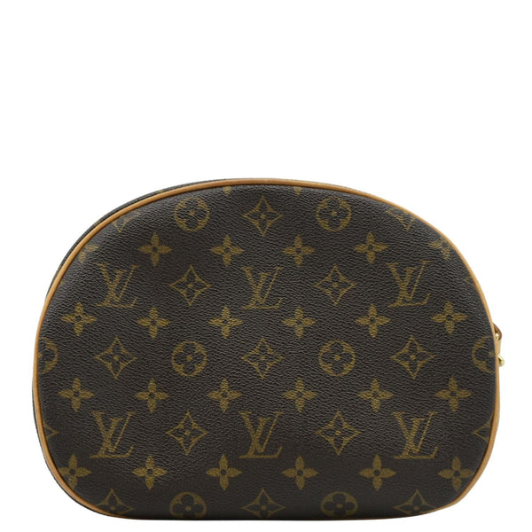 LOUIS VUITTON Blois Monogram Canvas Crossbody Bag Brown