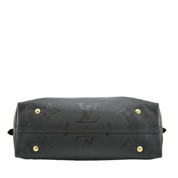 LOUIS VUITTON Carryall MM Empreinte Leather Shoulder Bag Black
