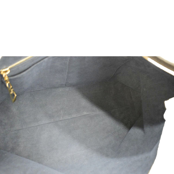 LOUIS VUITTON Carryall MM Empreinte Leather Shoulder Bag Black