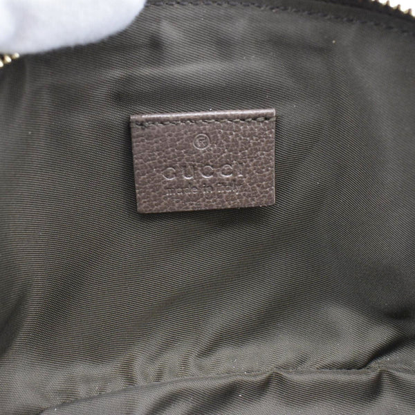 GUCCI Ophidia GG Medium Supreme Canvas Cosmetic Case Beige 625550