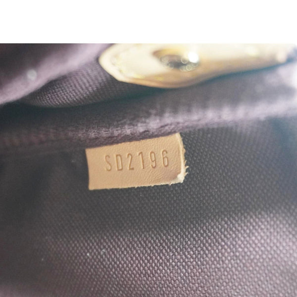 LOUIS VUITTON Favorite MM Monogram Canvas Shoulder Bag Brown