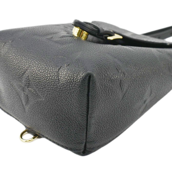 LOUIS VUITTON Tiny Monogram Empreinte Leather Backpack Black