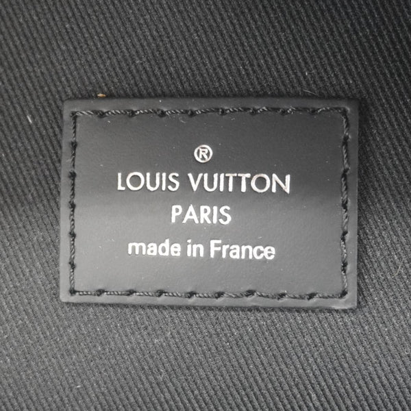 LOUIS VUITTON Josh Damier Graphite Backpack Black