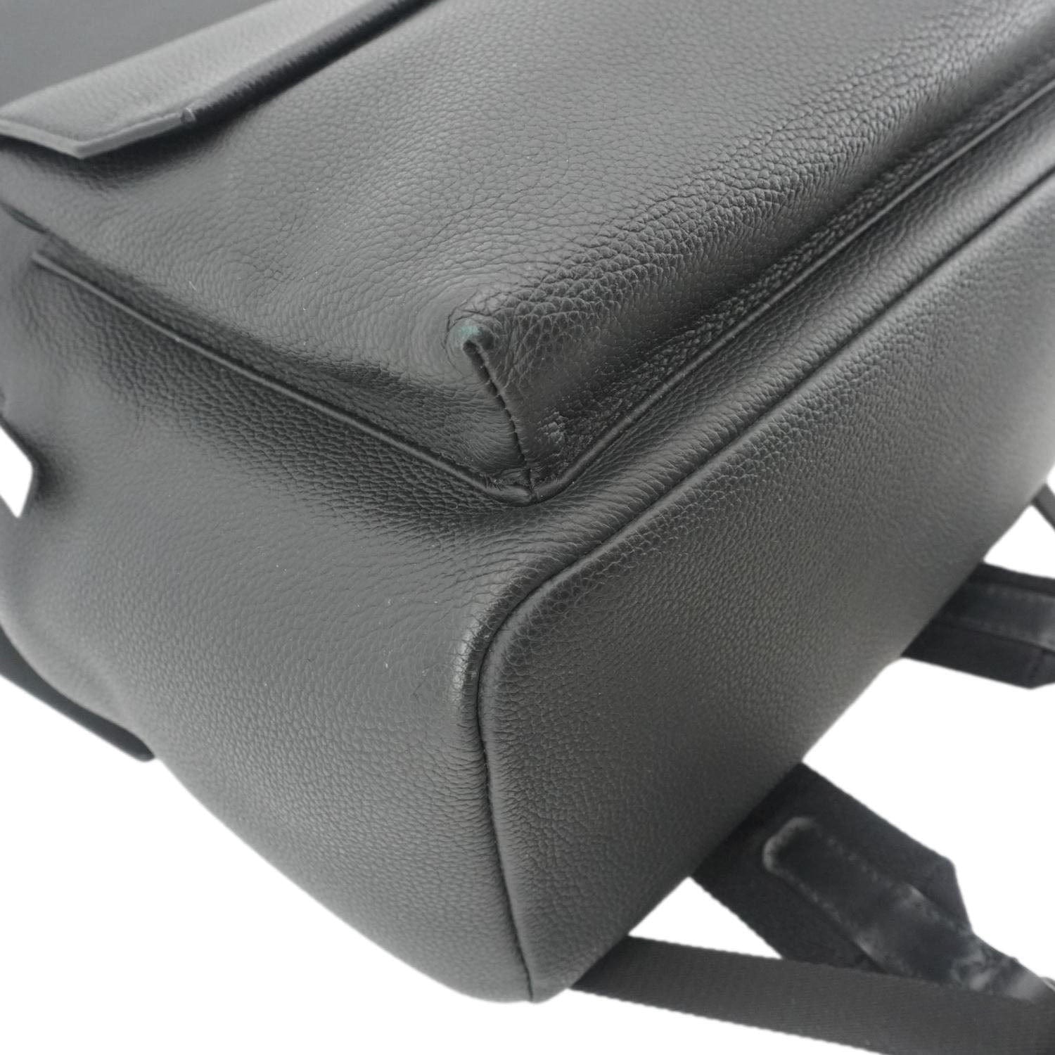 louis vuitton aerogram backpack LV Takeoff Aerogram Grained Calf Leather Backpack Black