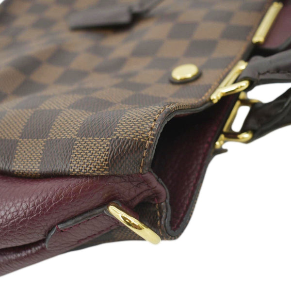 LOUIS VUITTON Brittany Damier Ebene Shoulder Bag Brown