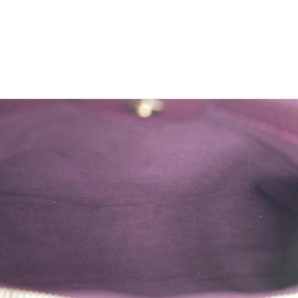 LOUIS VUITTON Brittany Damier Ebene Shoulder Bag Brown