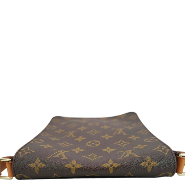 LOUIS VUITTON Musette Salsa Monogram Canvas Crossbody Bag Brown
