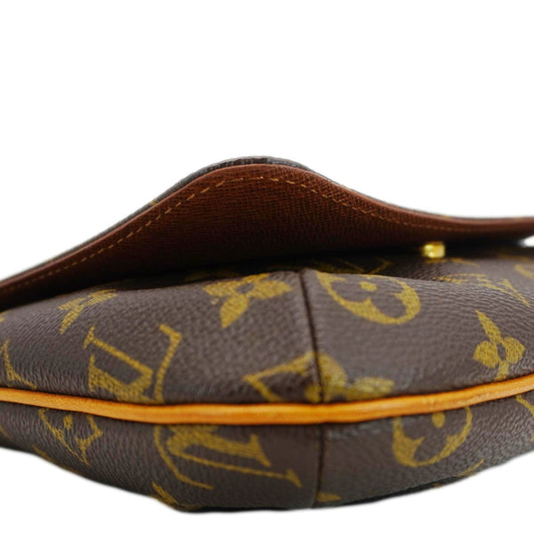 LOUIS VUITTON Musette Salsa Monogram Canvas Crossbody Bag Brown