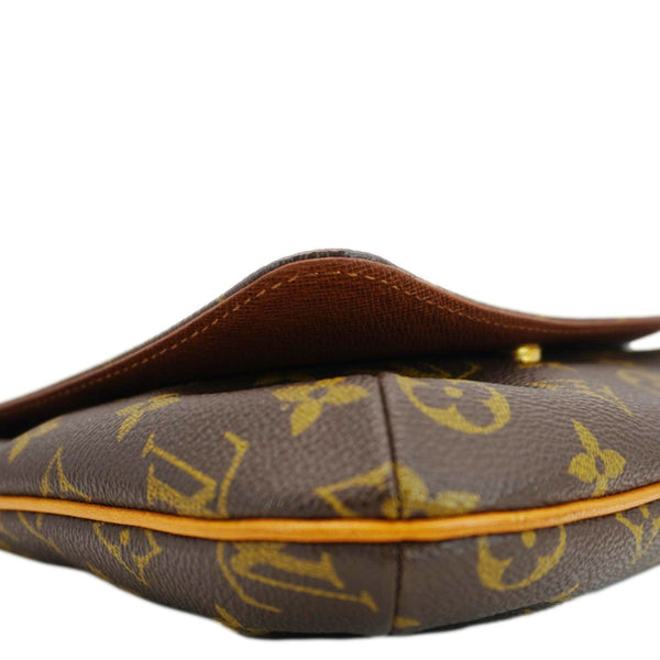 LOUIS VUITTON Musette Salsa Monogram Canvas Crossbody Bag Brown