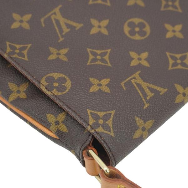 LOUIS VUITTON Musette Salsa Monogram Canvas Crossbody Bag Brown